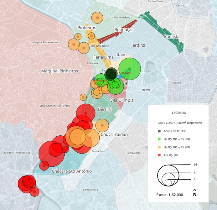 Mapa CBD de São Paulo