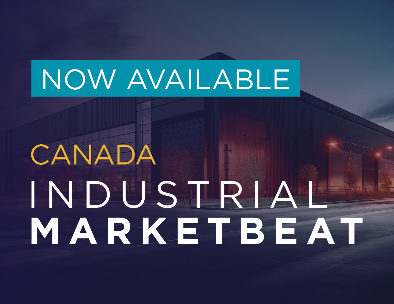 Canada Industrial MarketBeat Report (image)