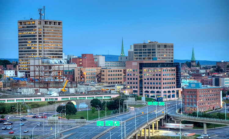 Saint John skyline