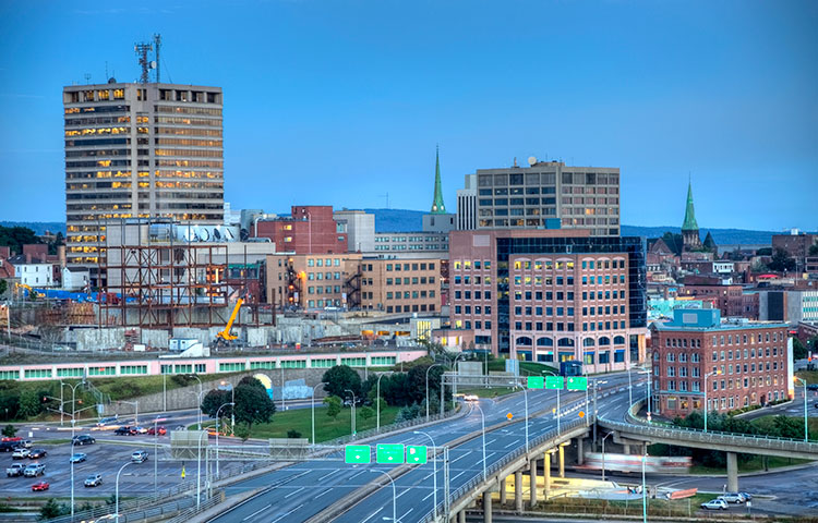 Saint John skyline