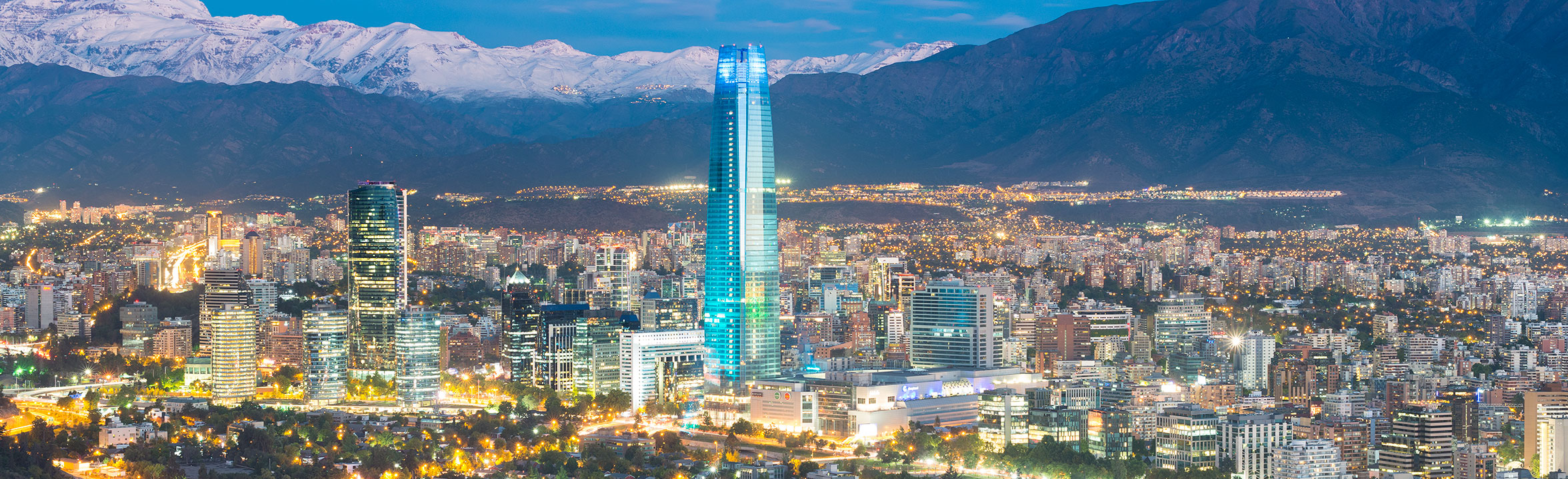 Santiago, Chile skyline