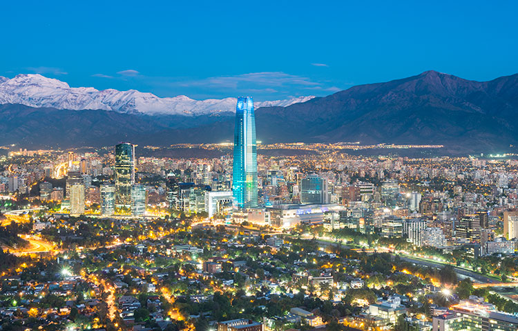 Santiago, Chile skyline