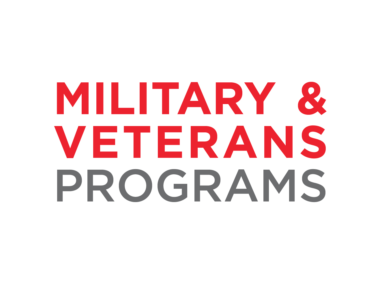 Military and Veterans Program (image)