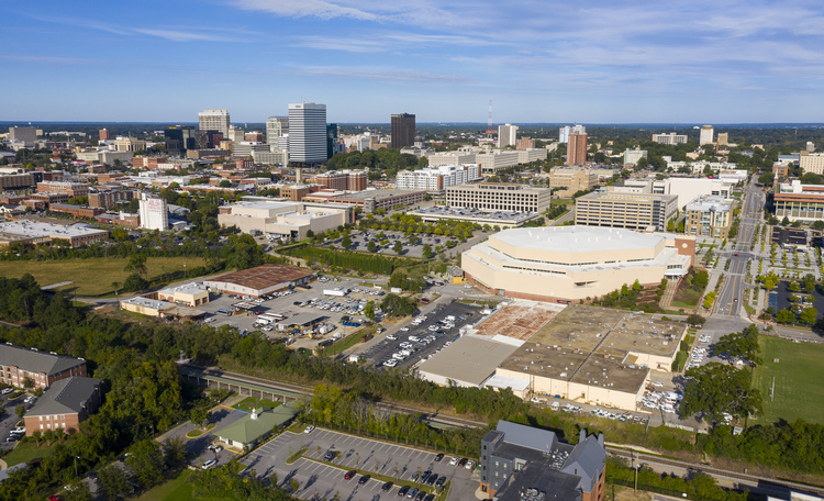 Columbia South Carolina Aerial