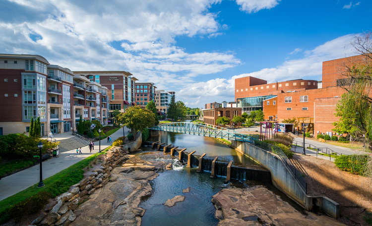 Greenville City Aerial