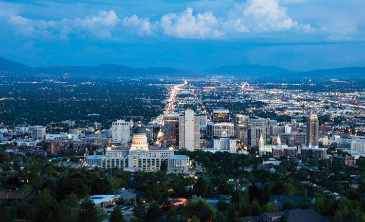 Salt Lake City Skyline