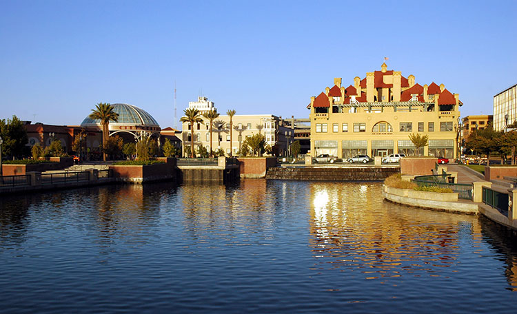 Stockton skyline