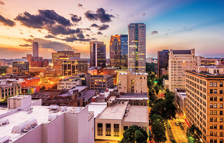 Birmingham Alabama skyline