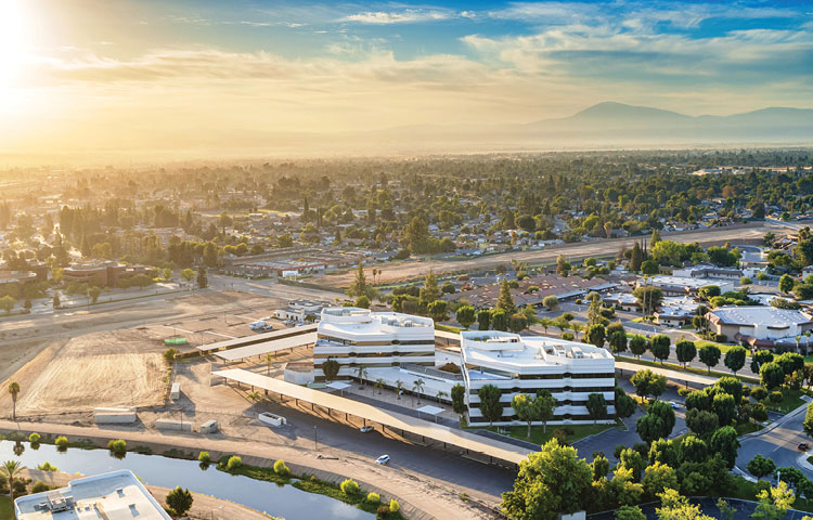 Bakersfield California skyline
