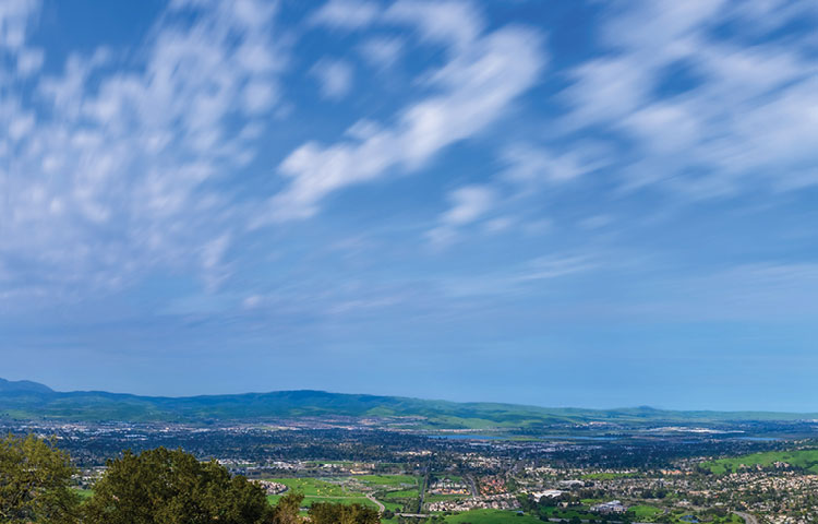 Pleasanton skyline