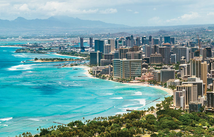 Honolulu Hawaii skyline