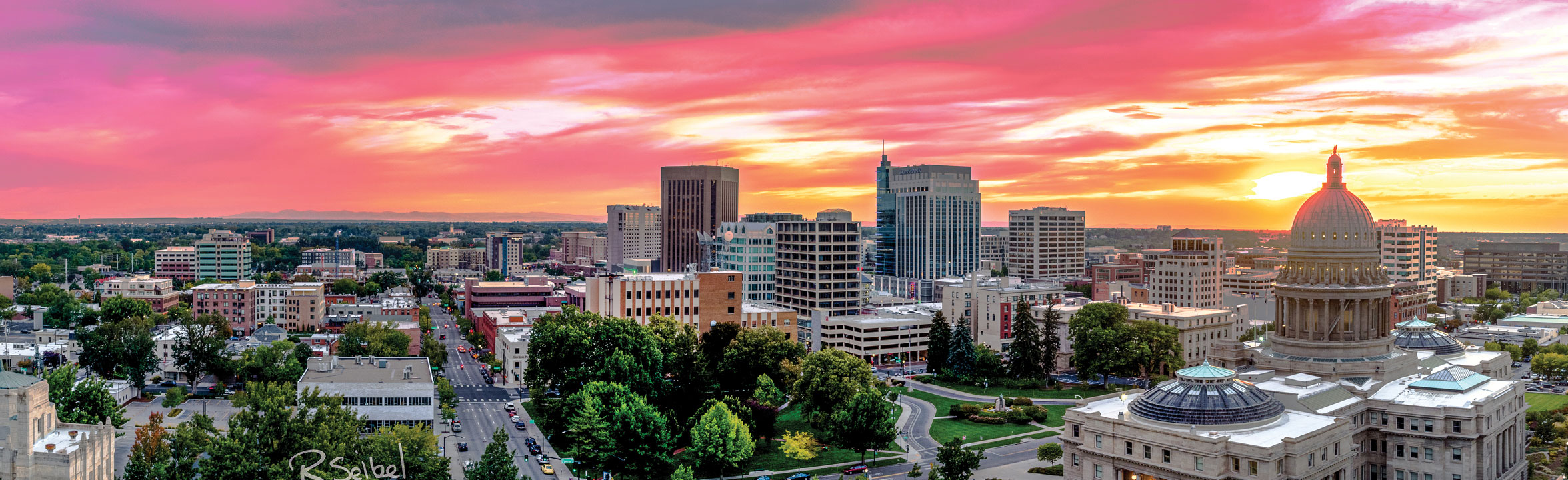 Boise Idaho skyline