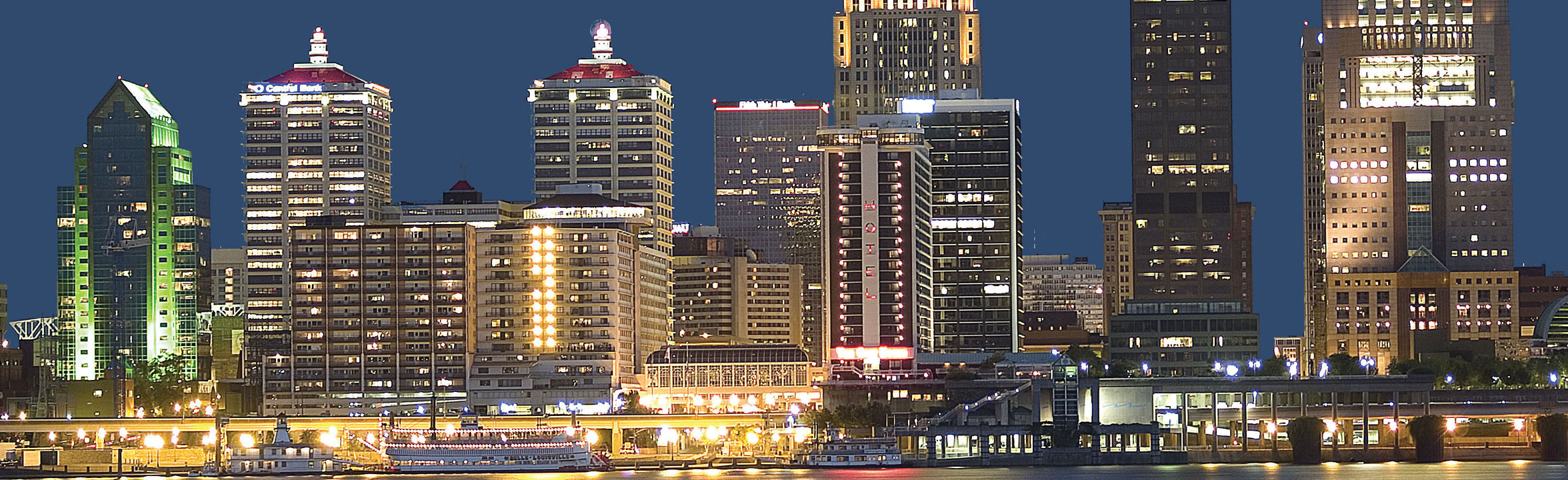 Louisville Kentucky skyline