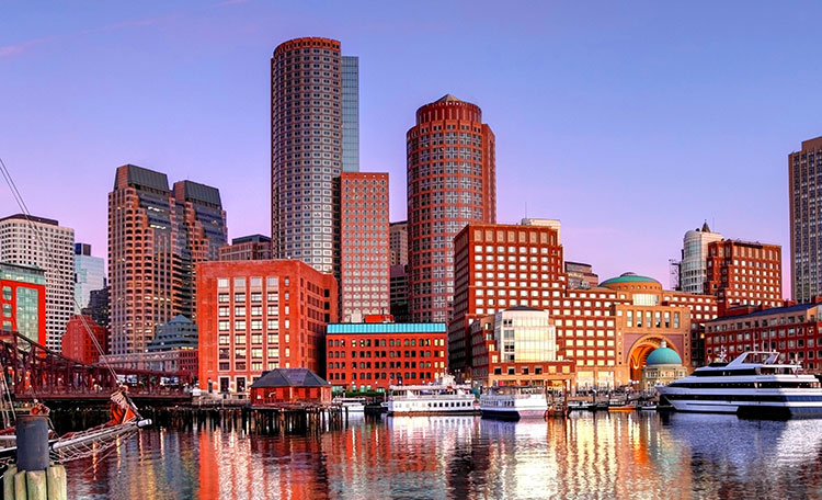 Boston Massachusetts skyline