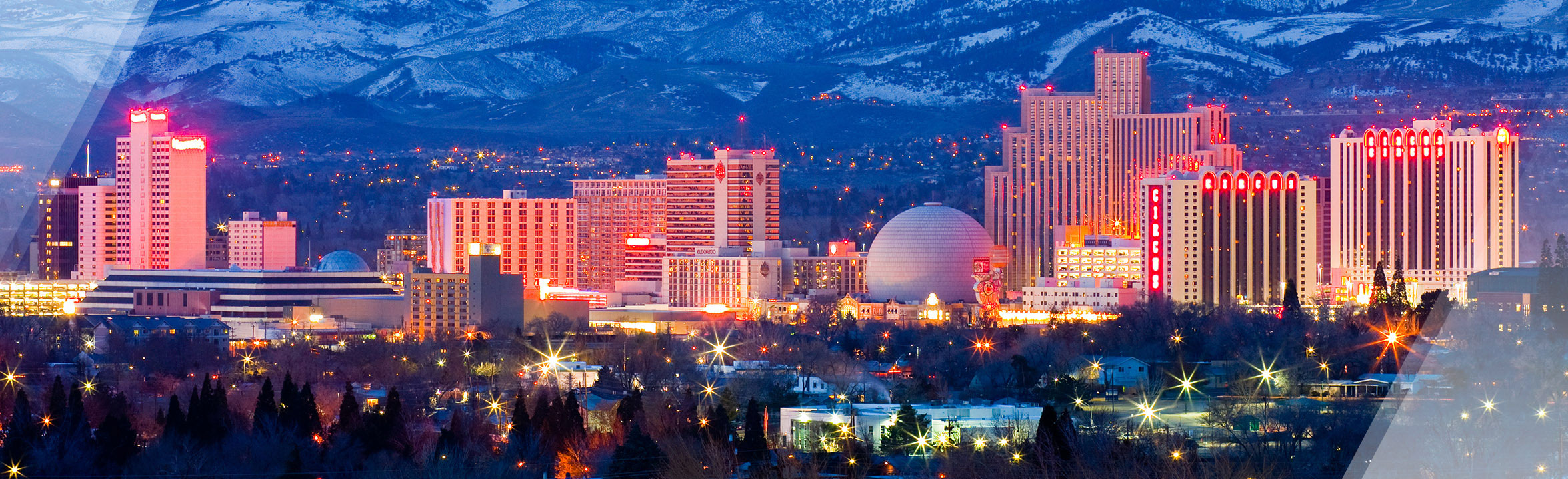 Reno Nevada skyline