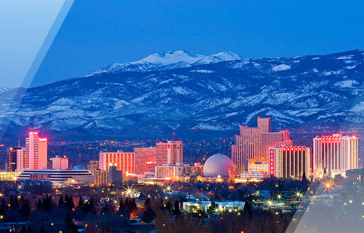 Reno Nevada skyline