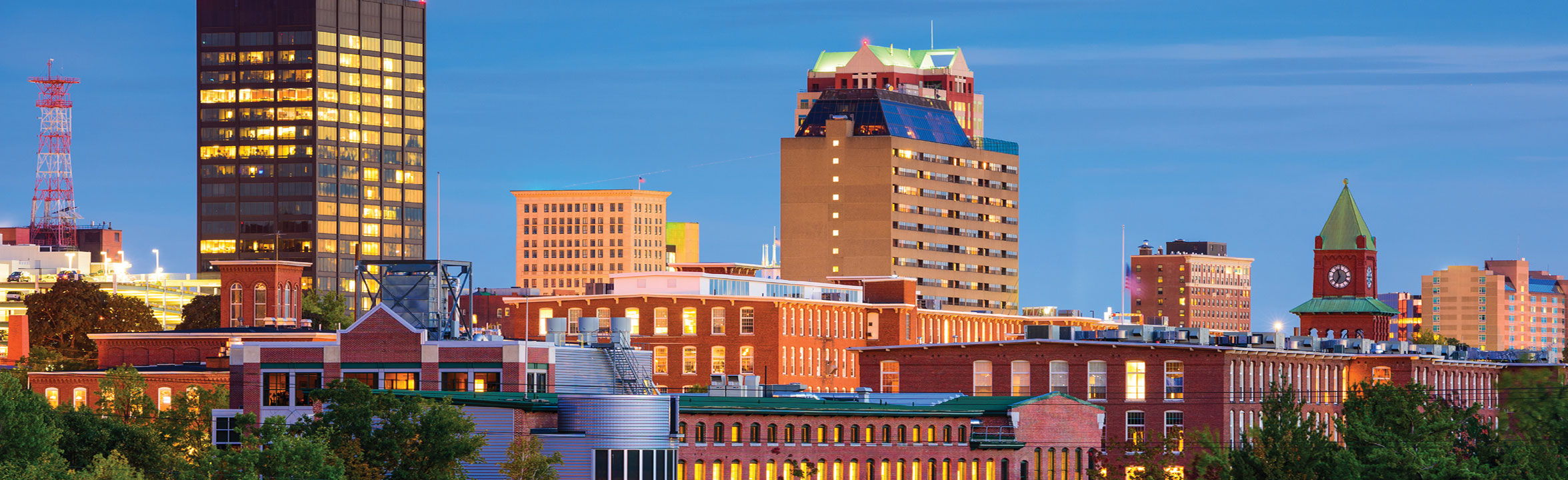 New Hampshire skyline