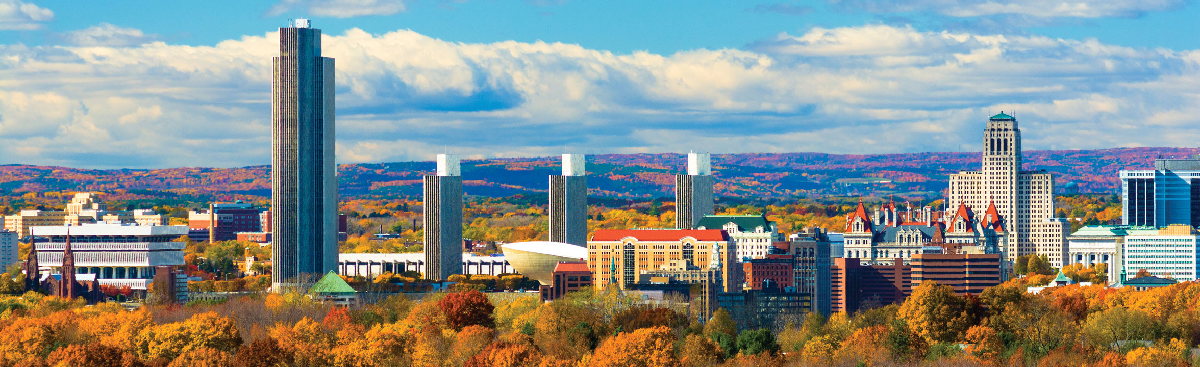 Albany New York skyline