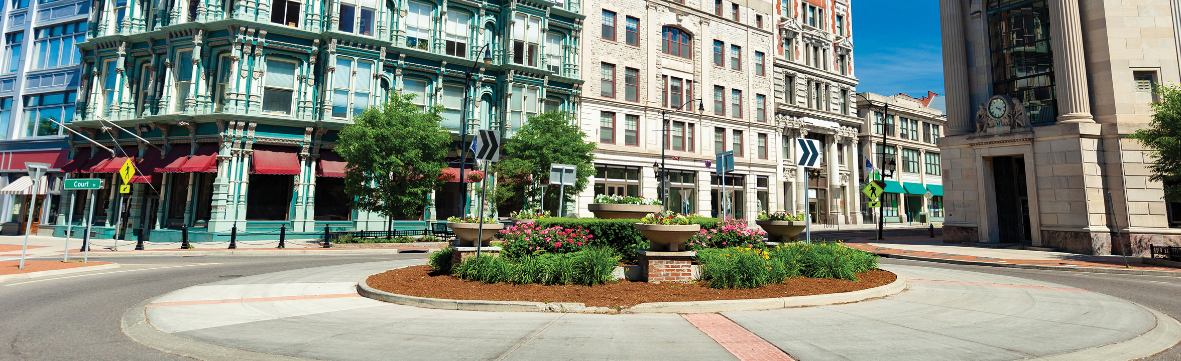 Binghamton New York skyline
