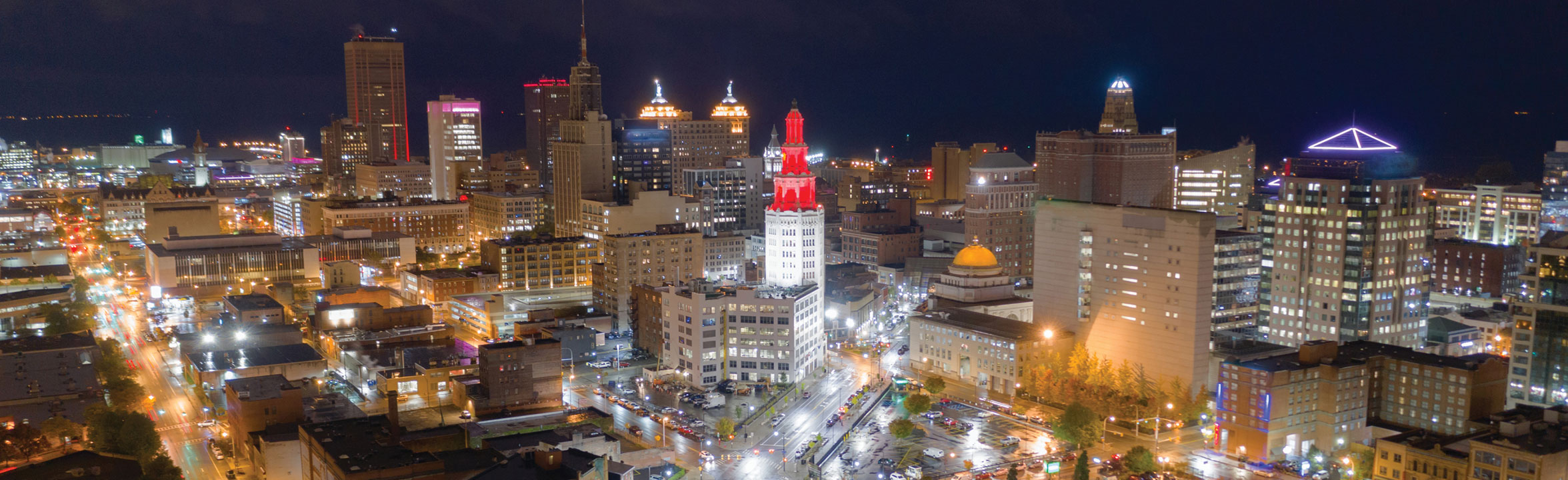 Buffalo New York skyline