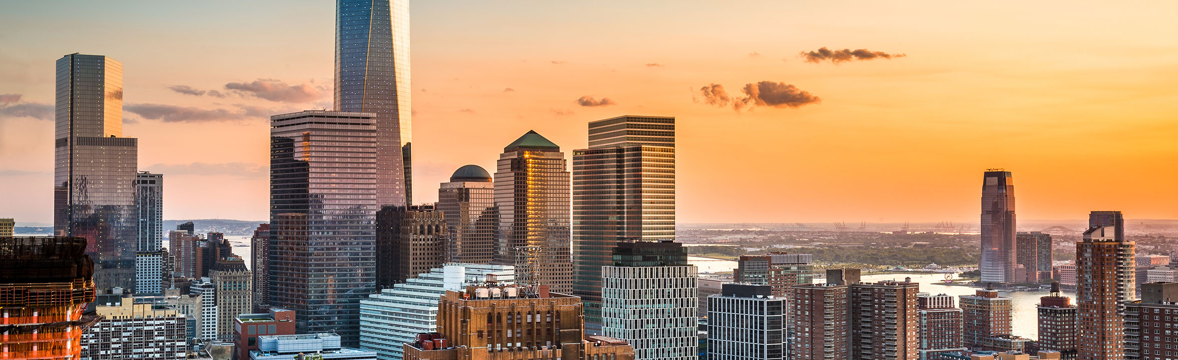 Downtown New York skyline