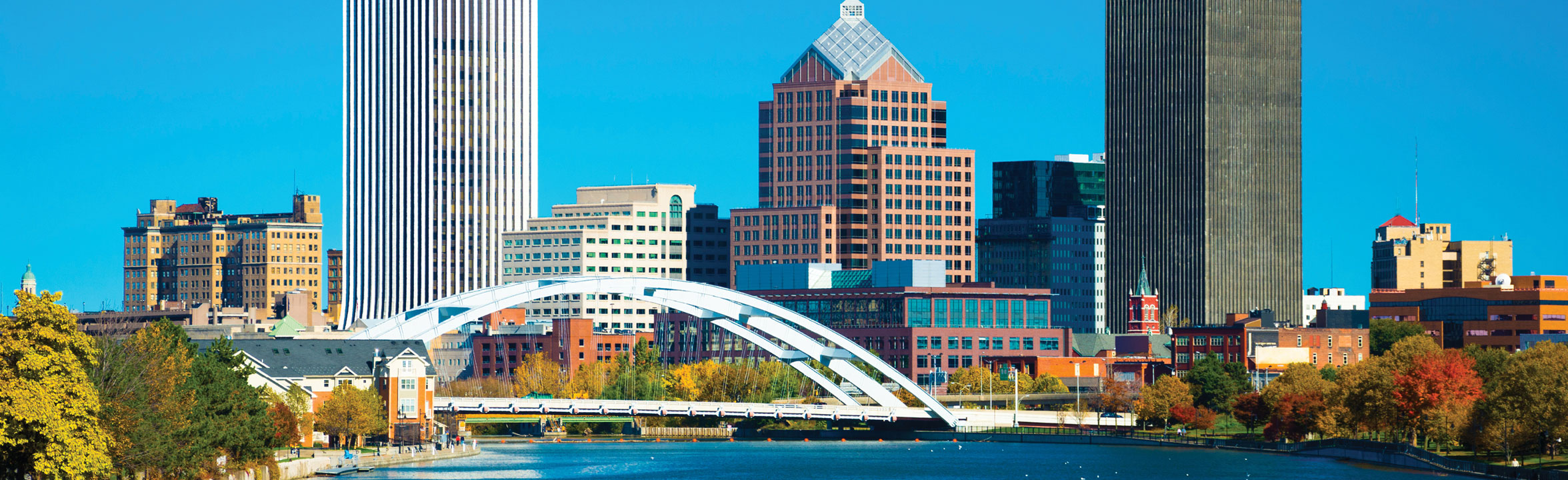 Rochester New York skyline