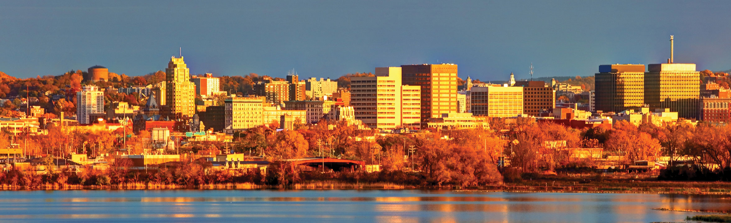 Syracuse New York skyline