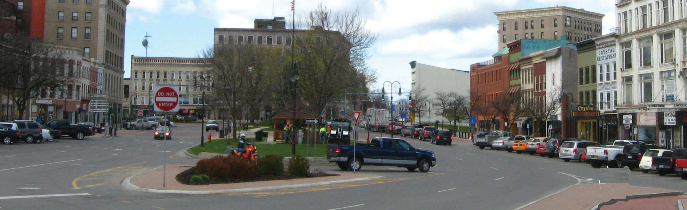 Watertown New York skyline