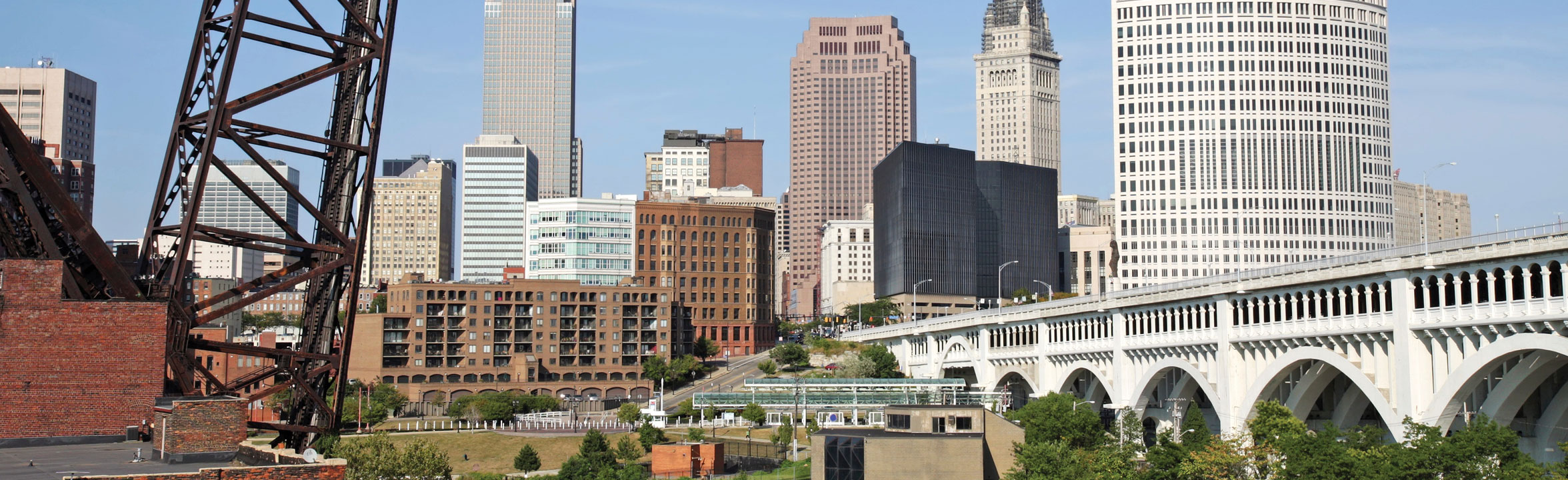 Cleveland Ohio skyline