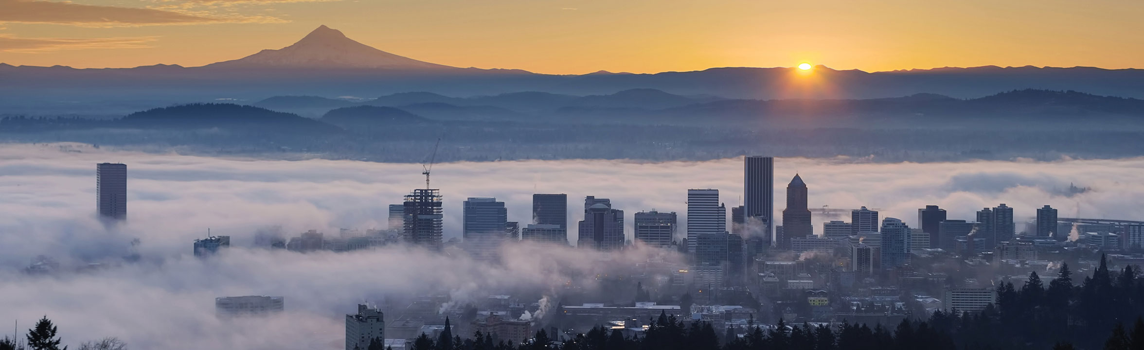 Portland Oregon skyline