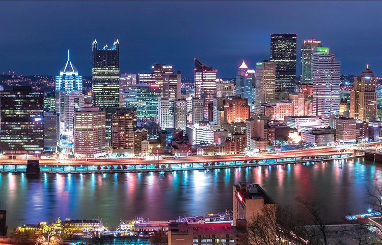 Pittsburgh Pennsylvania skyline