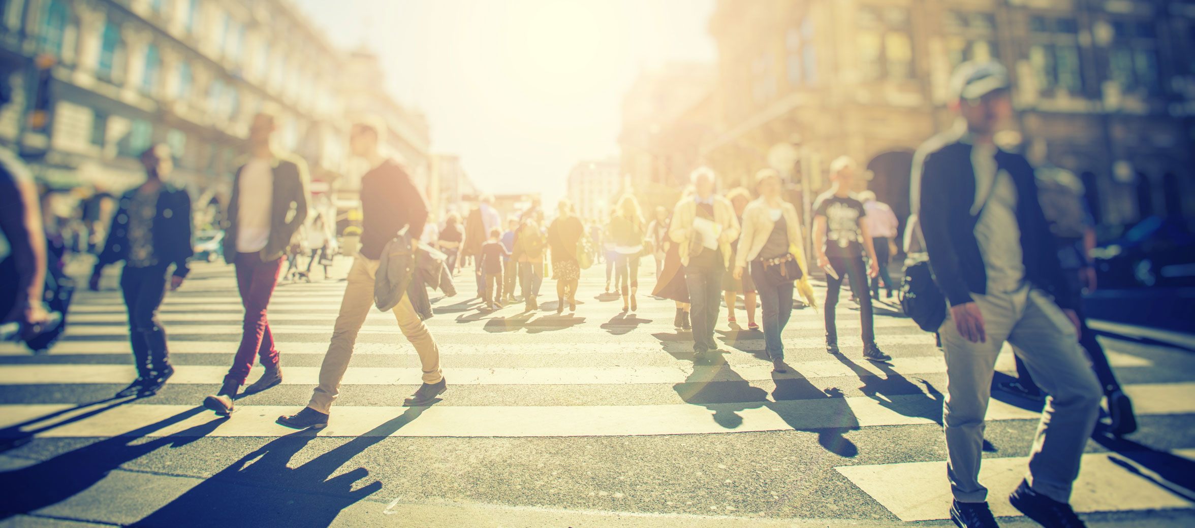 People in crosswalk (image)