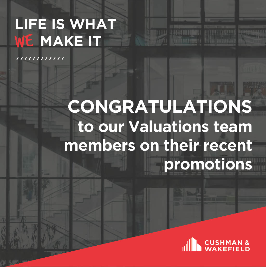 Cushman & Wakefield valuations promotions