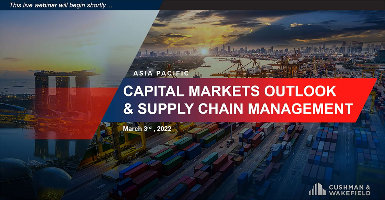 APAC Capital Flows - Supply Chain Management webinar