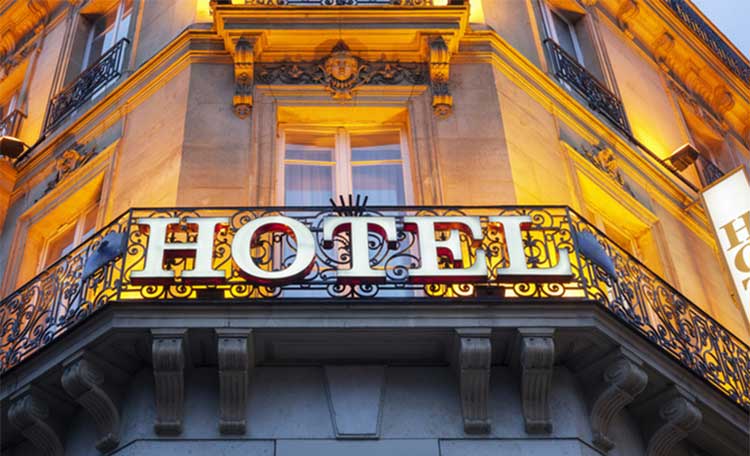 hotel facade