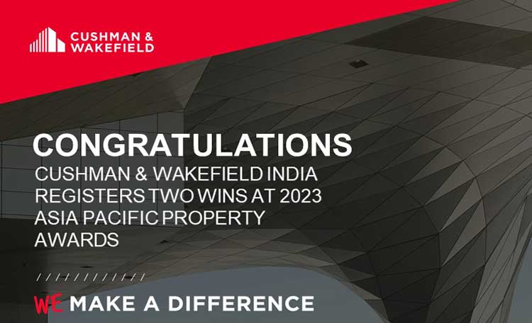 CushmanWakefieldIndiaRegistersTwoWinsAt2023