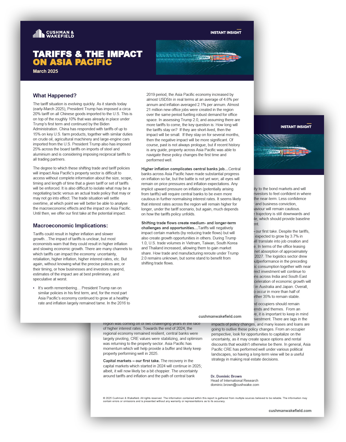 Tariffs and Impact on APAC Report image