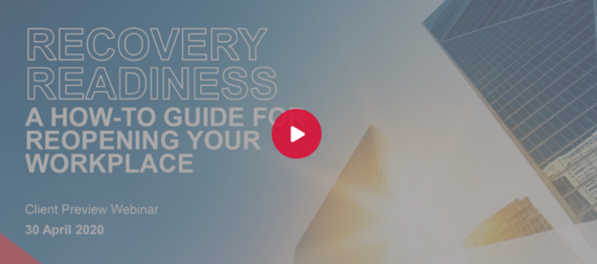 Webinar Recovery Readiness APAC