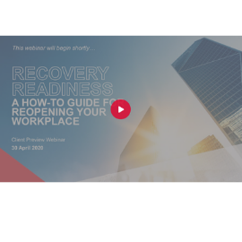 Webinar APAC Recovery Readiness