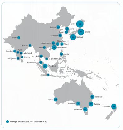 Cost Guide map
