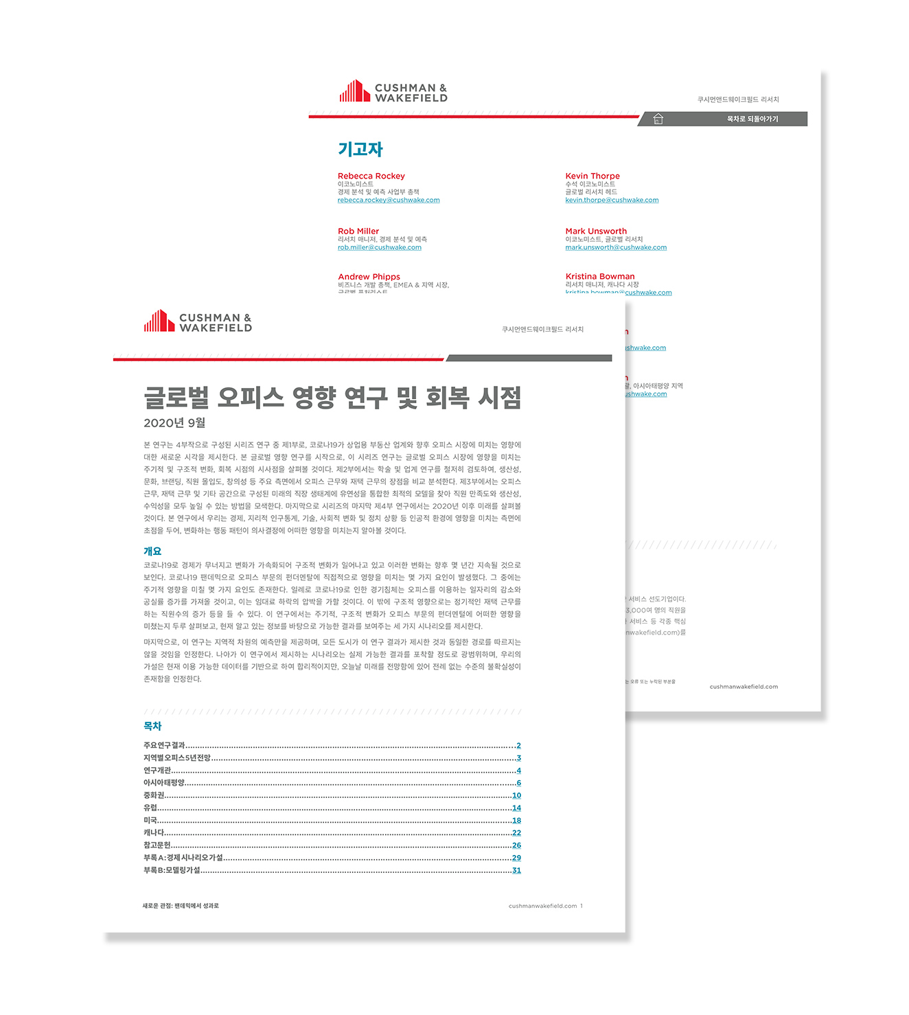 Global Office Impact Study & Recovery Timing Report