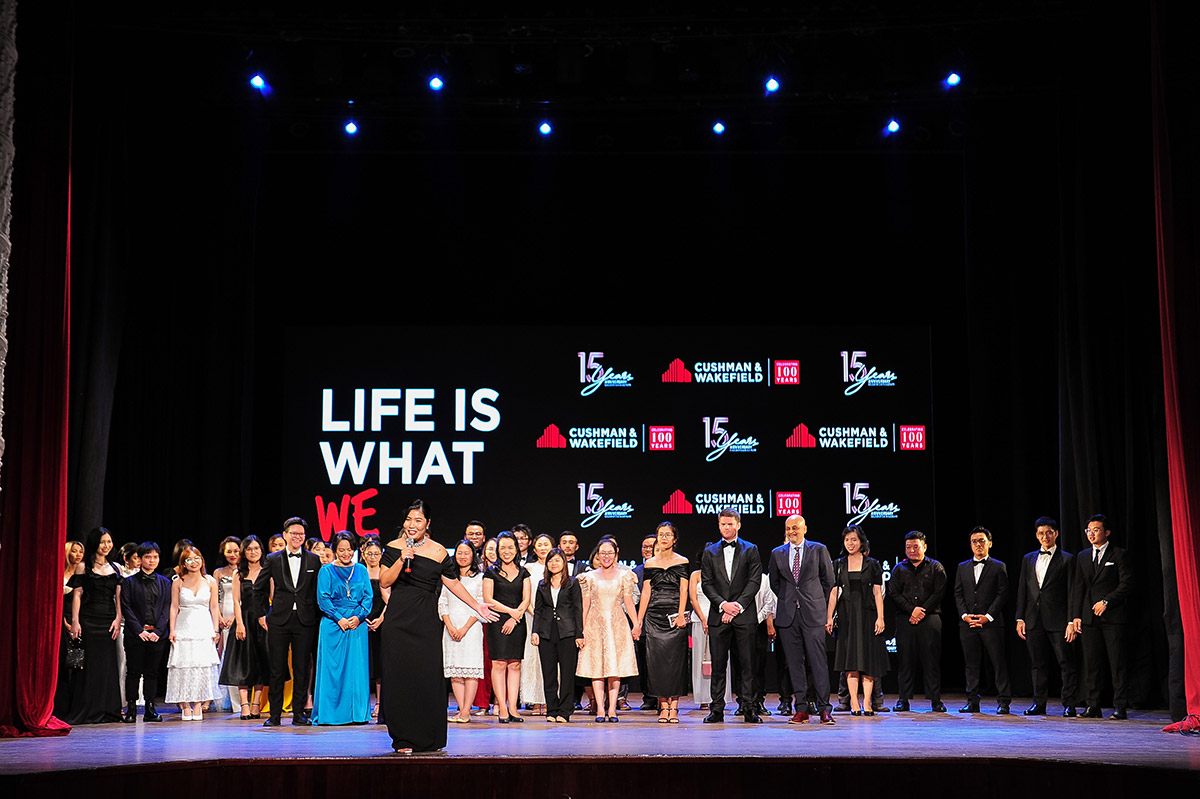 Cushman & Wakefield Vietnam's 15th Anniversary celebration