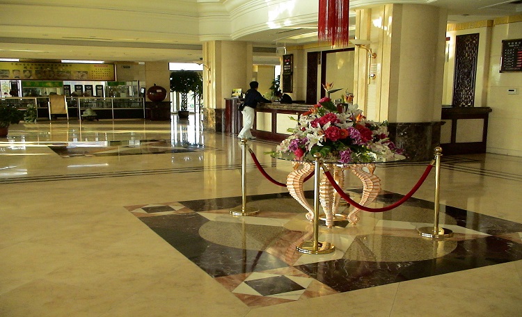 hotel reception