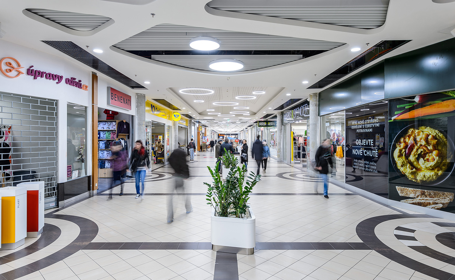 Fenix shopping centre interior