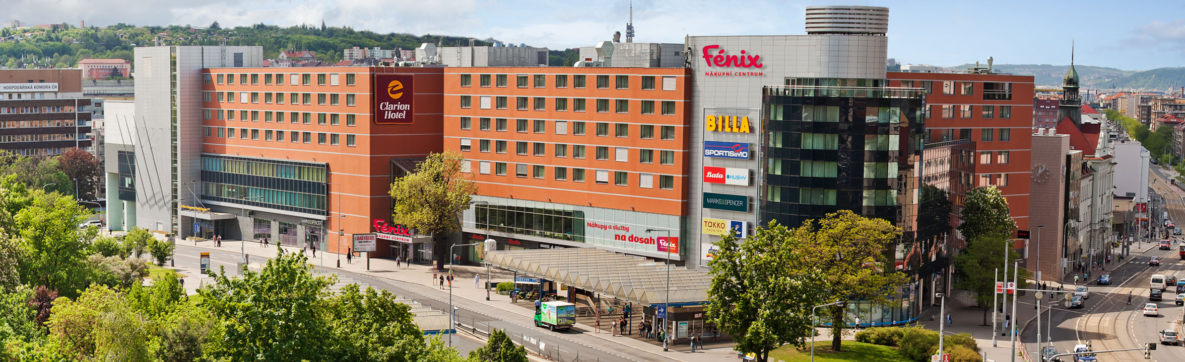 Fenix shopping centre Prague