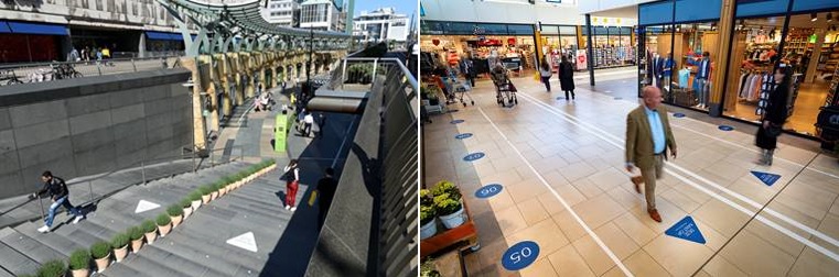 6 Feet retail voorbeelden