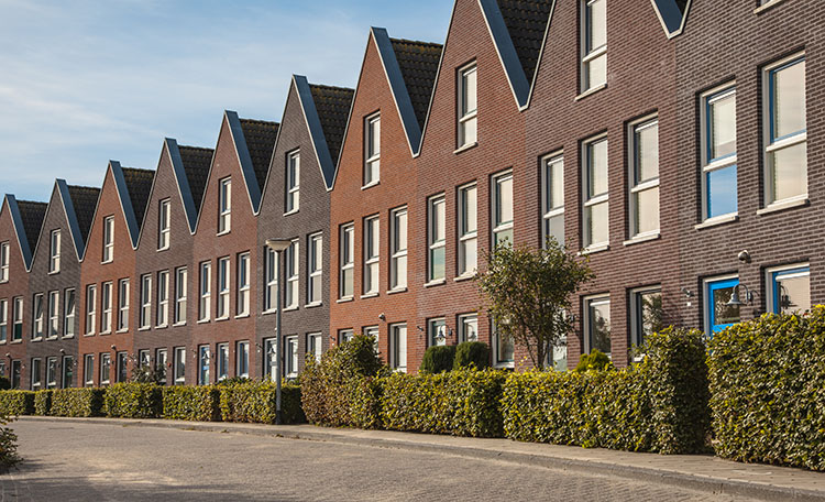 Aantal nieuwbouwwoningen daalt schikbarend