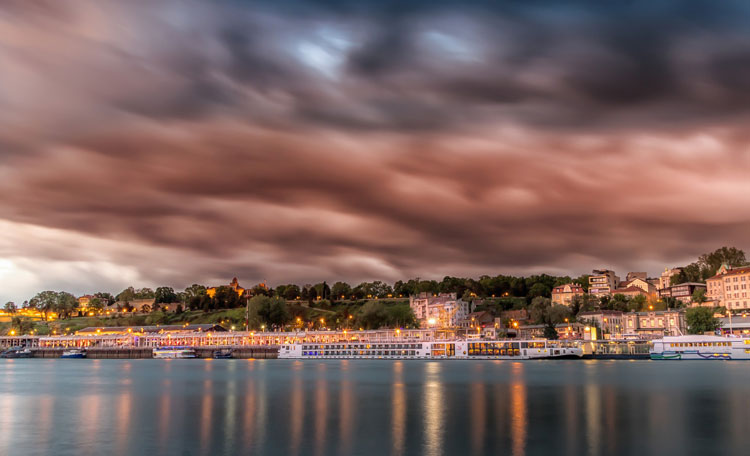 Belgrade port, Serbia