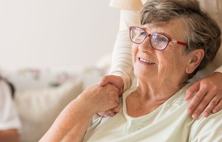 elderly woman