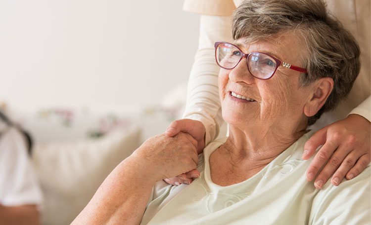 elderly woman